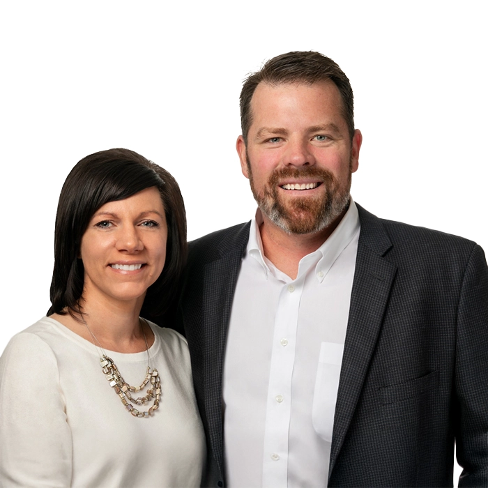 Dr. Jeff Morrey and Dr. Cindy Morrey standing together